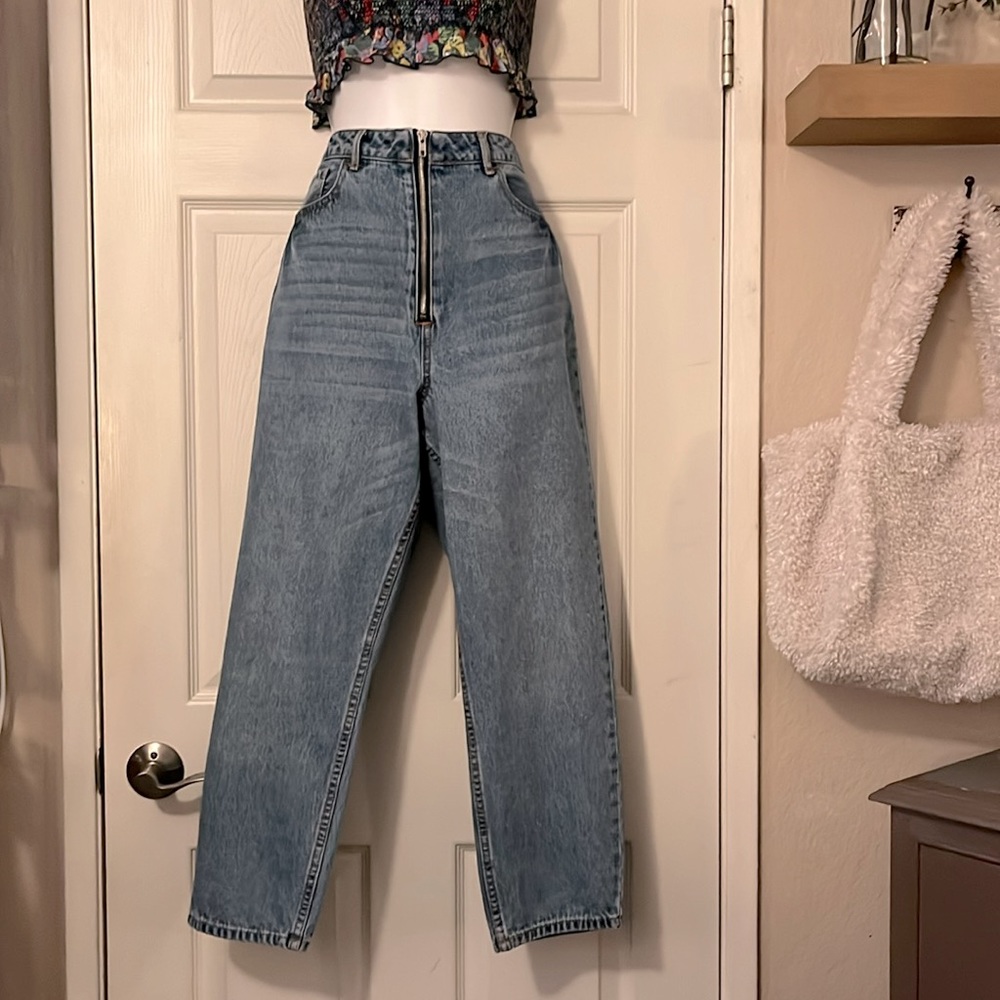 Forever 21 High Rise Blue Jeans